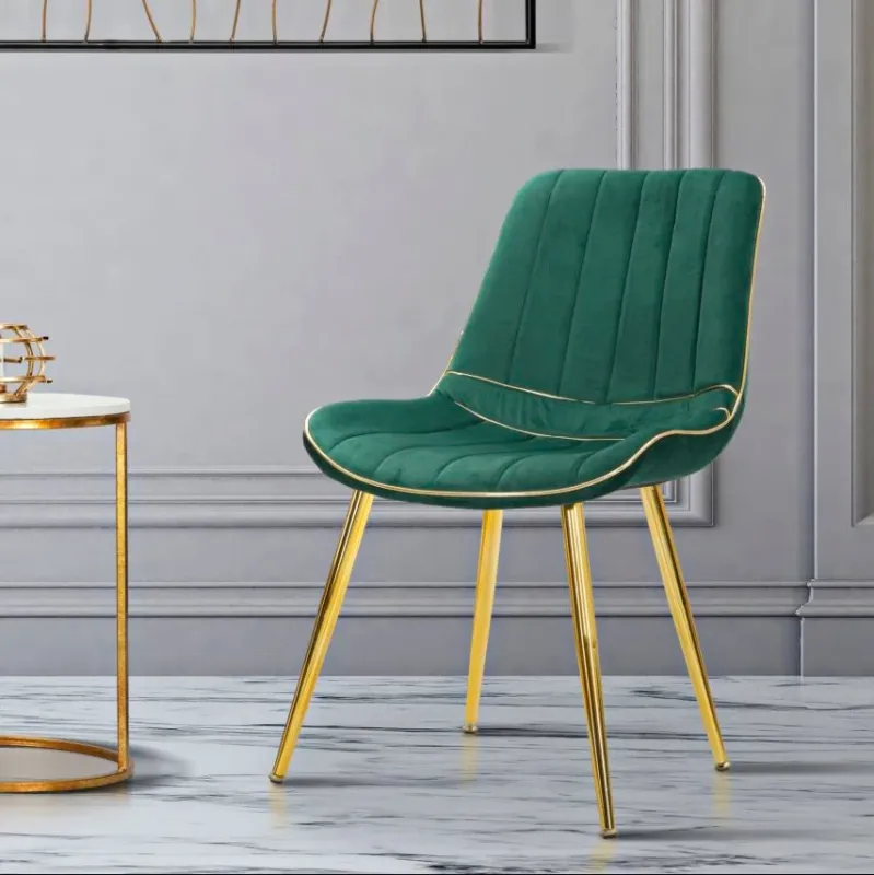 Promo Stagionale SEDIA PARIS VERDE/GOLD SET 2 PZ - FERRETTI