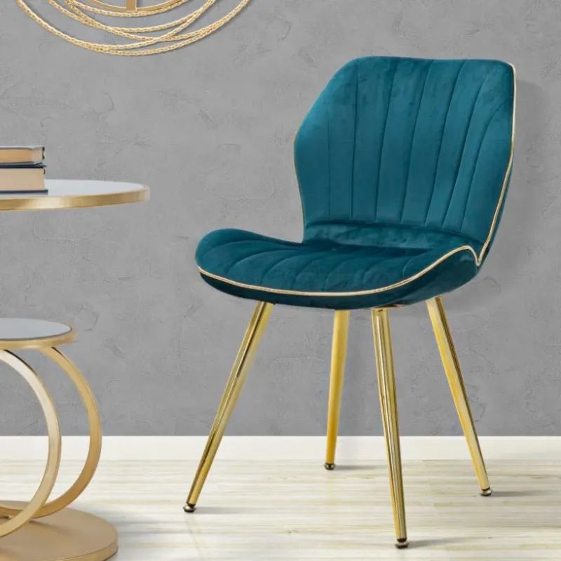 Offerta Speciale SEDIA PARIS SPACE OTTANIO/GOLD SET 2 PZ - FERRETTI