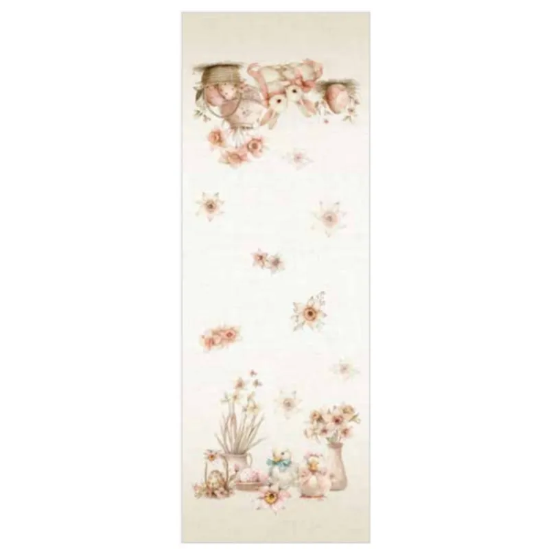 CASA ANVERSA Runner “Shabby Paperelle” – 50 x 150 cm Nuova Collezione