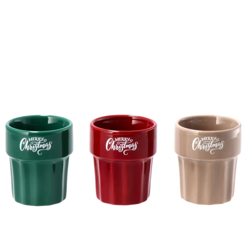Bicchierino da liquore o caffè in ceramica assortito – 90 ml Saldi