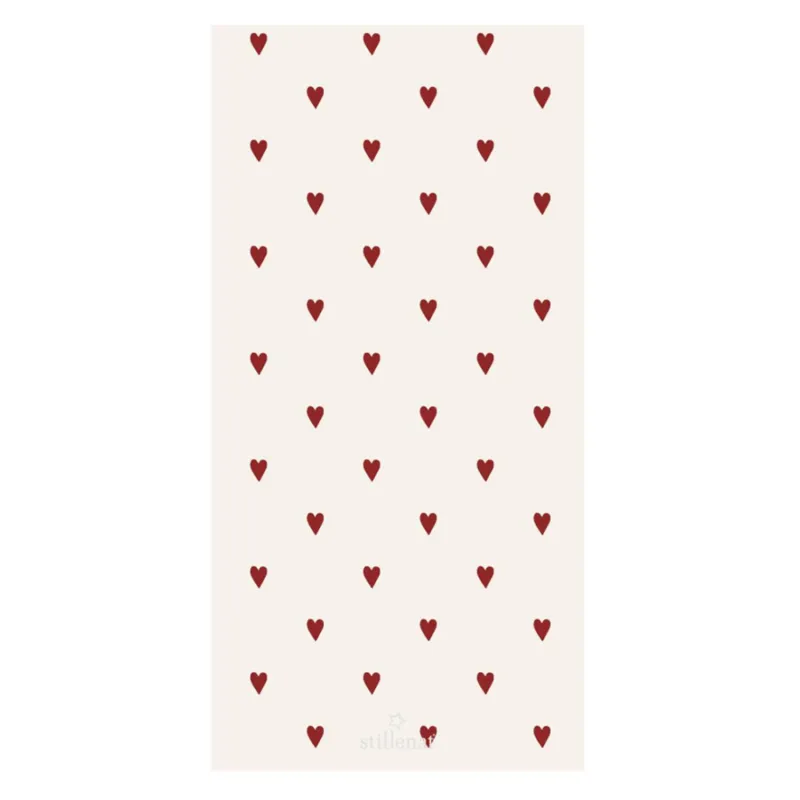 IBLAURSEN Set 16 tovaglioli di carta “Cuori” Subito Disponibile