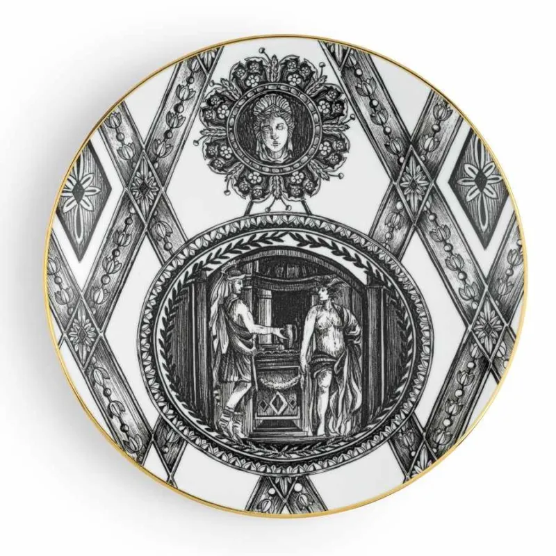 WEISSESTAL Piatto piano in porcellana “Hellenic S.Voyage” – ⌀ 27,5 cm A Buon Prezzo