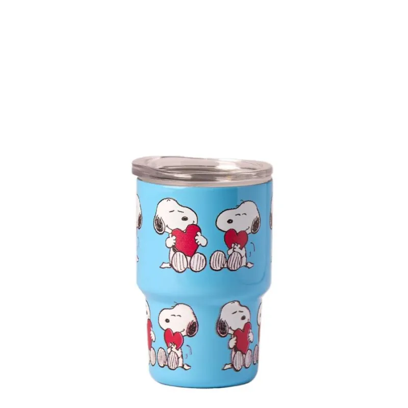 QUY CUP Tazzina da caffè da viaggio “Snoopy love” – 90 ml Spedizione Espresso