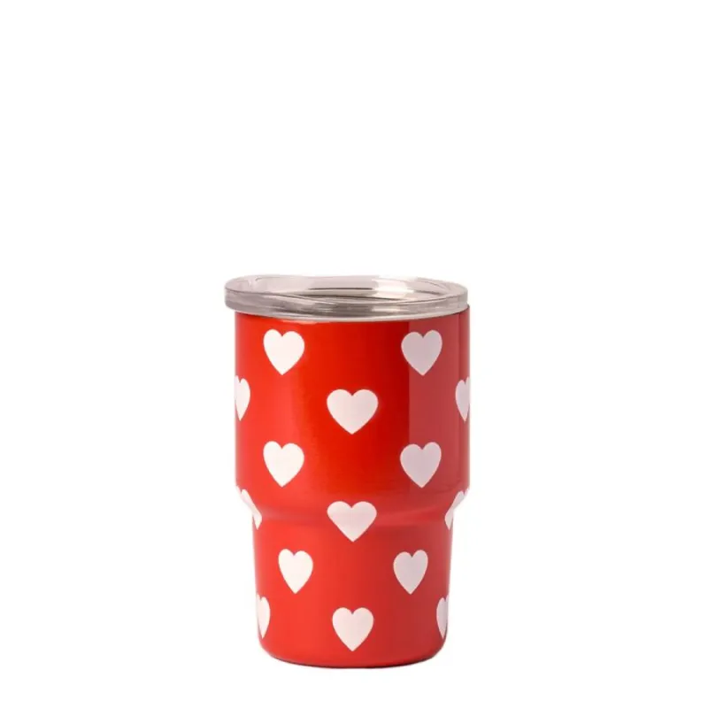 Solo Oggi QUY CUP Tazzina da caffè da viaggio “Heart” – 90 ml