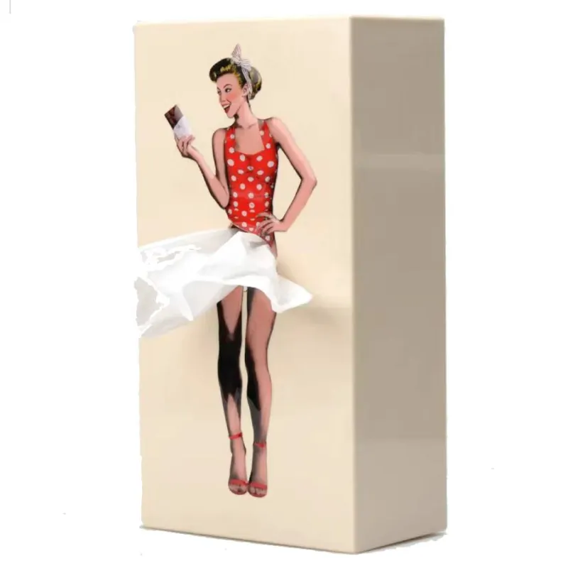 Porta fazzoletti in abs “Tissue Up Girl Sweet” – 25,5 x 13 x h 8,5 cm Ordina Subito