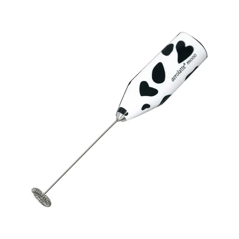 Subito Disponibile AEROLATTE Frullino montalatte a pile “Moooo” – 20 x 7,6 cm
