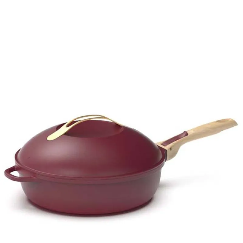 Offerta Limitata COOKUT La Favolosa padella color bordeaux – ⌀ 28 cm